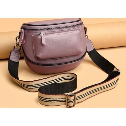 2021 New Leather Small Small Square Bags Ladies Fashion Female Bag Designer High-End Simple Messenger Bags Casual Shoulder Bag