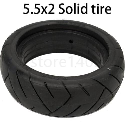 5.5 Inch Solid Tire 5.5x2 Tubeless Puncture Proof Tyre for Fastwheel F0 Electric Scooter