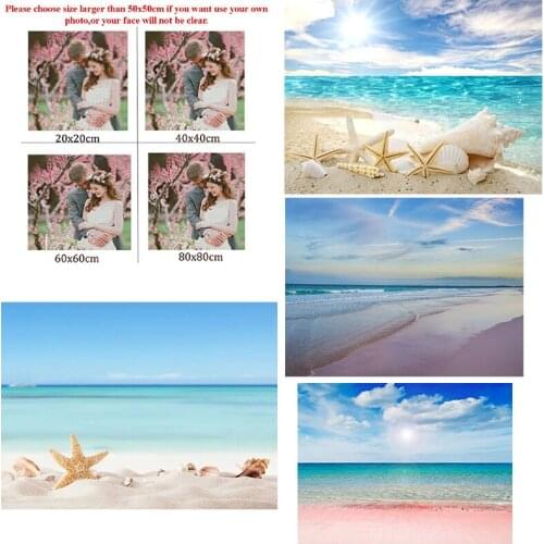 Diamond Painting Landscape 5D Diy Starfish Square Diamond Round Diamond Full Diamond Custom Cross Stitc Mosaic Home Decora