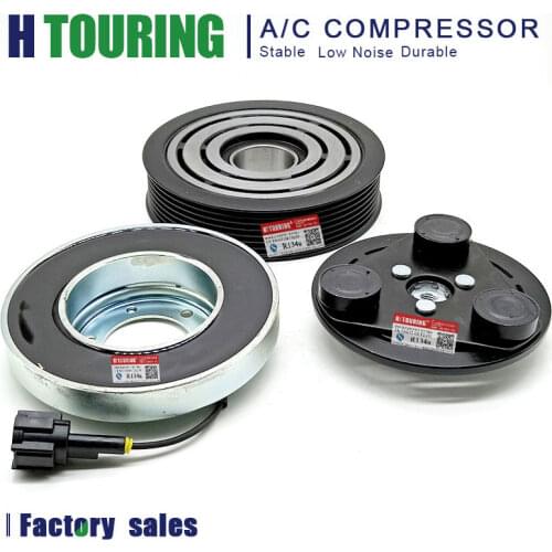 DKS17D Car AC Compressor clutch pulley For Nissan Pathfinder Frontier 92600-EB01A 92600-EB01B 92600-EB300 92600-1AT0A Z0008622A