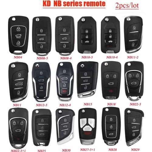 2pcs /lot KEYDIY KD NB Remote NB04 NB12 NB15 NB12 NB18 NB22 NB25 NB27 NB28 NB29 NB30 KD900 Blank Remote Car Key For KD MINI/KD-X