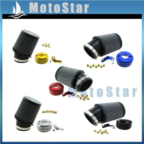 Air Filter & Adapter Kit Main Jet Fit For Coleman BT200 CT200U Trailmaster MB200 Baja Warrior Mini Bike Go Kart Cart