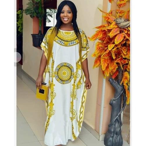 2021 Summer Dashiki African Women Printing Long Dress African Clothing African Dresses for Women African Clothes