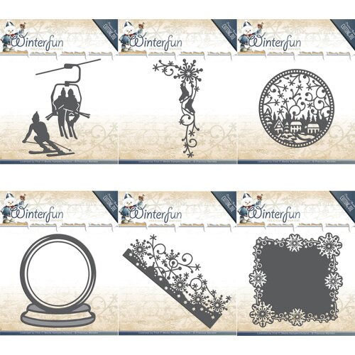 Piggy Craft metal cutting dies cut die mold Winter fun decoration Scrapbook paper craft knife mould blade punch stencils dies