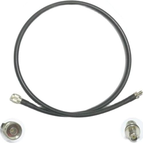 New N Male switch RP SMA female Jack RG8 Jumper Cable adapter 100cm 1m high quality low loss