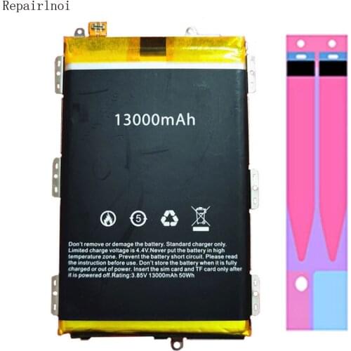 Original 13000mAh Replacement Mobile Phone Batteries For Blackview BV9100 Battery Smart Phone Repair Parts