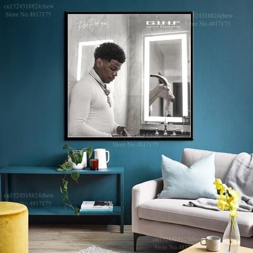 Rylo Rodriguez Poster Rapper Singer Music Album G.I.H.F. Canvas Painting Wall Art Posters and Prints Home Decor