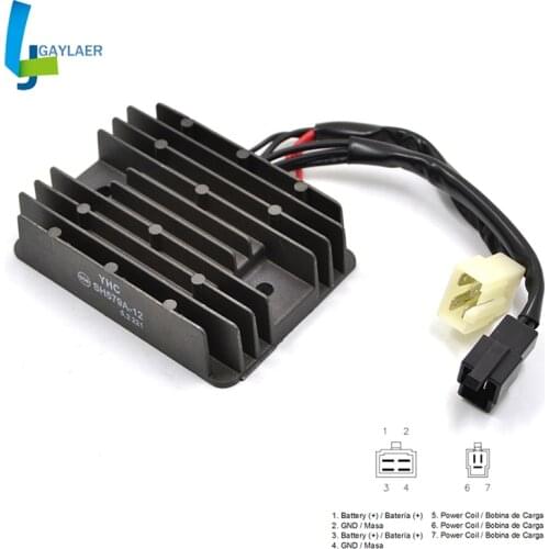 SH579A-12 Motorcycle Voltage Regulator Rectifier for Suzuki TL1000S 1997-2001 TL1000R 1998-2003
