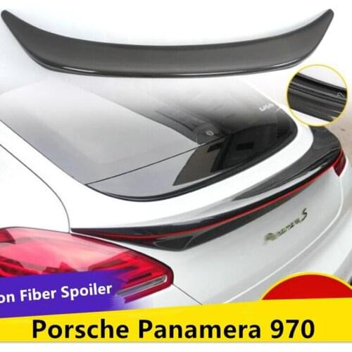 Carbon Fiber Spoiler For Porsche Panamera 970 2010-2015 Panamera S Wing Spoilers High Quality Car Modification Accessories