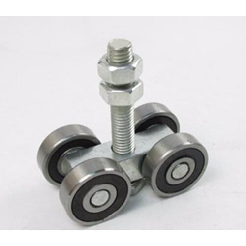 Heavy-duty sliding door hanging wheel Industrial warehouse plant sliding doors Orbital track Bearing 300-400KG Hanging pulley