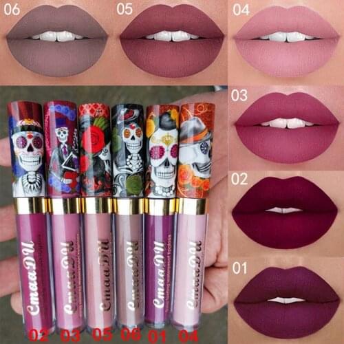 Waterproof Matte Liquid Lipstick Moisturizer Smooth Lip Stick Long Lasting Lip Gloss Cosmetic Beauty Makeup