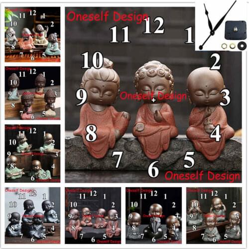 Wonderful diamond painting full with Mechanical clock Buddha 5d diamond embroidery full clock diamond mosaic sale wall sticker