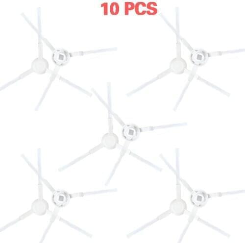 6/10 PCS White Side Brush robot sweeper accessories replacement for Mijia STYJ02YM Viomi V2 V-RVCLM21B Vacuum Cleaner