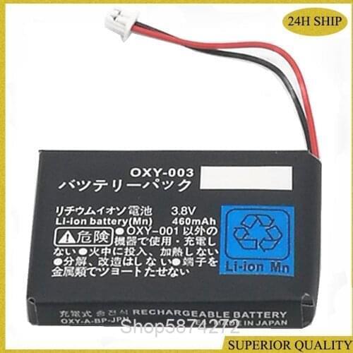 10Pcs/Lot 3.8V 460mAh OXY-003 Rechargeable Battery For Nintendo GBM Game BoyMicro Controller OXY-003 Battery