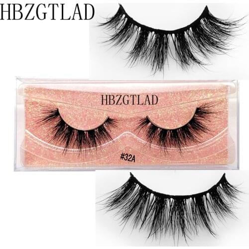 2019 NEW 3D Mink lashes Crisscross False Eyelashes Cruelty Free Mink Eyelashes Makeup Eyelash Extension Reusable Lashes