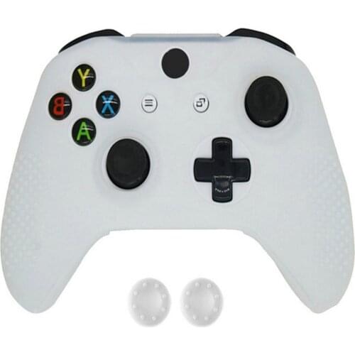 2020 Studded Anti-Slip Silicone Cover Skin Set for Xbox One S/Xbox One X Controller