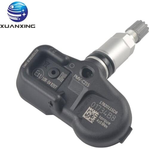 4PCS For TOYOTA C-HR (2016/01-2020/12) Tire Pressure Sensor Monitoring System 433MHz TPMS PMV-C215/C010/E000