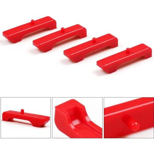 4PCS/SET For GM Style Small Block Engined Radiator Isolators Red Urethane TT102154