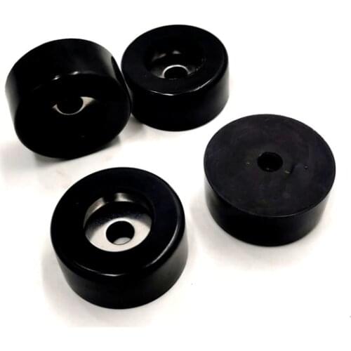Funssor 4pcs Voron Trident 3D printer rubber foot black color