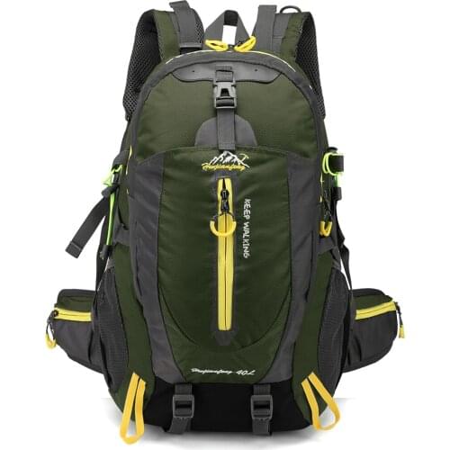 40L/50L Cycling Backpack Waterproof Tearproof Breathable 5 Colors Camp Hike Laptop Daypack Trekking Climb Back Bag For Men Women