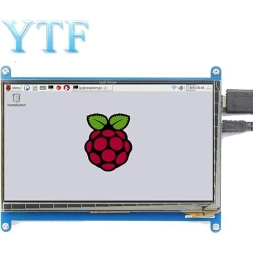 7 Inch LCD Display Monitor Raspberry Pi 4B 2 3 B Plus Screen 800X480