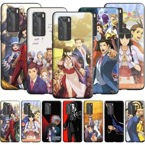 Ace Attorney Case for Huawei Mate 10 20 Lite Y6 Y7 Y9 Y6P P Smart S Y5P Y8P 2019