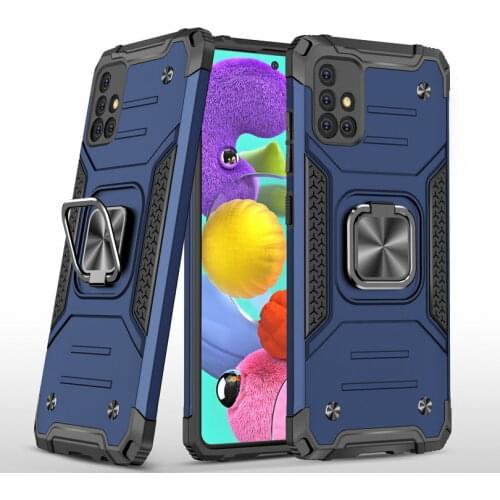 Phone Case for Samsung Galaxy A21S A71 5G A41 A31 case Hybrid Rotating ring stand Cover For Galaxy A21 A11 A01 A51 4G