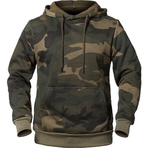 DOMBBFY Mens Camouflage Hoodies