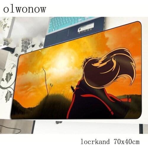 Inuyasha mouse pad gamer hot sales 700x400x2mm notbook mouse mat gaming mousepad large locrkand pad mouse PC desk padmouse
