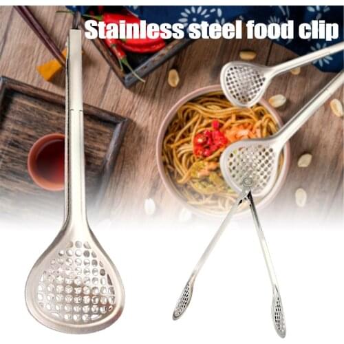Stainless Steel Food Clip Steak Barbecue Bread Baking Clamp Kitchen Supplies TS2 Cooking clip/buffet clip/lock
