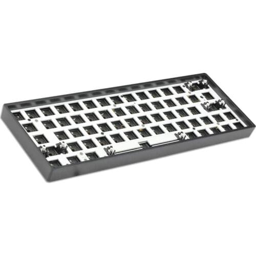 GK64X DIY Mechanical Keyboard Kit Hot-Swappable Wired RGB Custom Split Spacebar Compatible With Cherry MX Gateron Kailh Switch