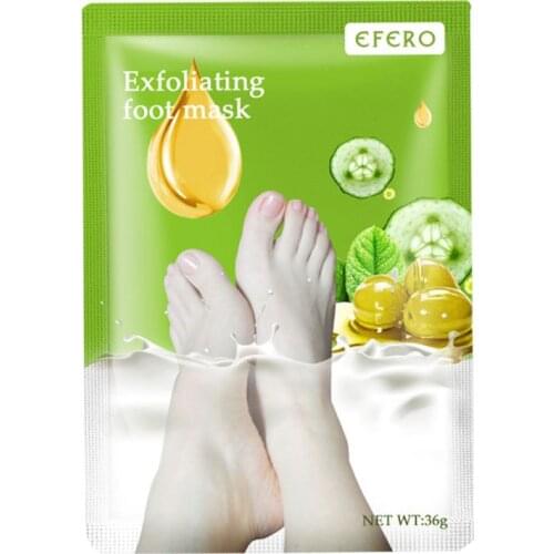 Exfoliating Foot Mask Pedicure Socks Remove Dead Skin Cuticles Moisturizing Tool M89F