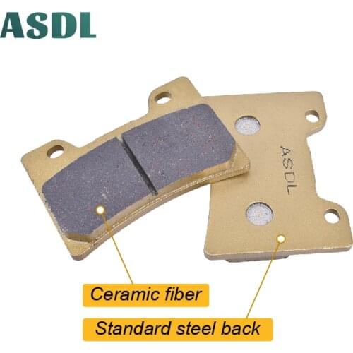 Motorcycle Front Brake Pads For Honda VTR 250 CB 400 NTV 650 ST 1100 For Yamaha FZR 600 TDM 850 FZR 1000 FJ 1200 MT-01 1700