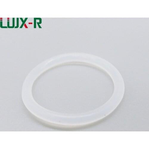 LUJX-R 2mm Silicone O Ring Seal OD22/23/24/25/26/27/28/29/30/31/32/33/35/37mm White VMQ O Ring Sealing Silicon Gaskets In Gasket