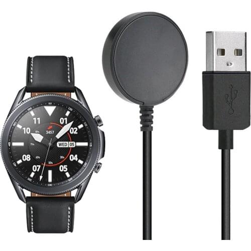 Dock Charger Adapter USB Charging Cable Base Cord Wire for Samsung Galaxy Watch 3 41mm Watch3 45mm Active 2/1 40mm Active2 44mm