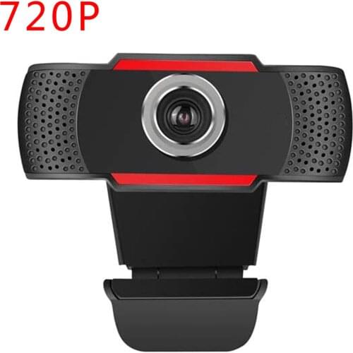 Video Conference Camera 720P Webcam Computer Camera with Noise Reduction Microphone USB for Video Meeting Online Training