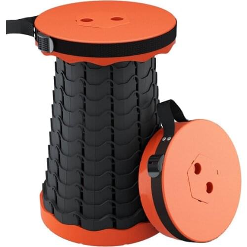 Retractable Stool Otdoor Fishing Stool Lounge Foldable Seat Chair Adjustable Camping Stools Portable Furniture