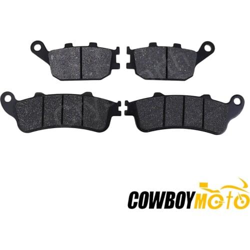 4pcs/set Motorcycle Accessories Front Rear Disc Brake Pads For Honda FORZA 250 2000 2001 2002 2003 2004