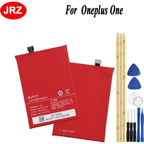 JRZ BLP571 Battery For Oneplus 1 One Plus 1 Phone Battery 3000/3100mAh Hight Capacity 3.8V Replacement Batteries+tools