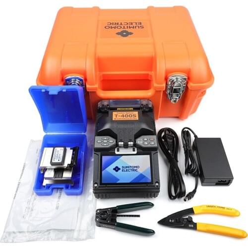 Free Shipping Optical Fiber Fusion Splicer Sumitomo T400S Fusion Machine Fiber Optic Welder