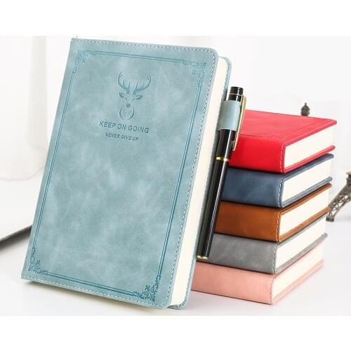 300 Pages Super Thick Wax Sense Leather A5 Journal Notebook Daily Business Office Work Notebooks Notepad Diary School Supplies