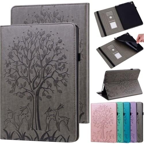 2020 Tablet Deer Funda For Samsung Tab S6 Lite Case SM-P610 SM-P615 Flip Etui Stand Cover For Galaxy Tab S6 Lite Case 10.4 inch