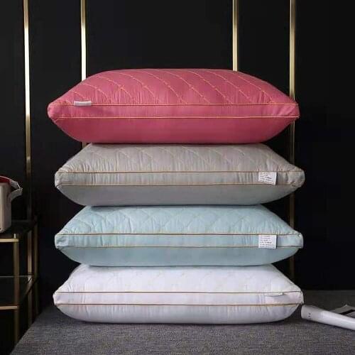 Hotel Bed Pillow Core Student Pillow Household Cervical Spine Pillow Long Pillow Neck Stretcher Pillows Pillows for Sleeping