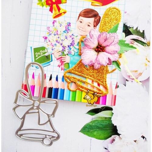 Christmas Bells Metal Cutting Dies Stencil Template For DIY Scrapbooking Embossing Paper Cards Album Making Craft Dies Cut