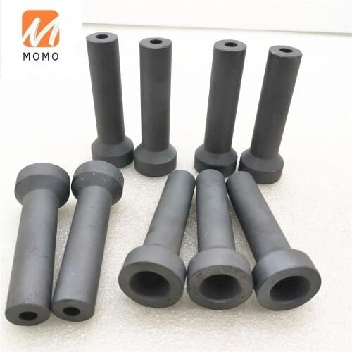 Tungsten carbide nozzle and silicon carbide nozzles for short blasting
