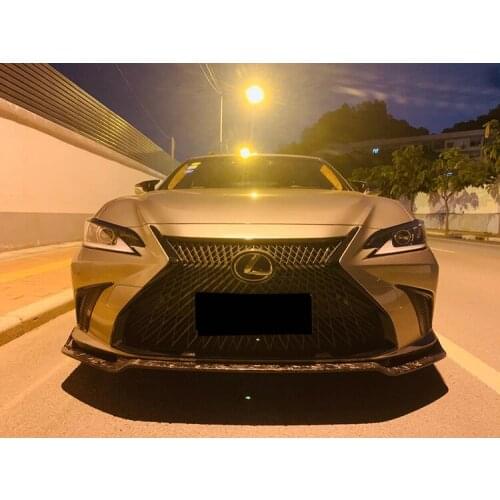 Applicable to New the Lexus Es Modified Small Surround Carbon Fiber Front Side Skirt Rear Lip Spoiler Tail Top Wing
