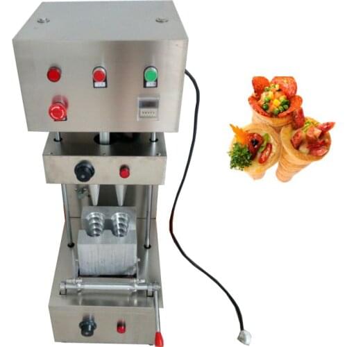 Commercial Automatic Stainless Steel Pizza Egg Roll Machine Pizza Cone Machine Sweet Cone Pizza Maker