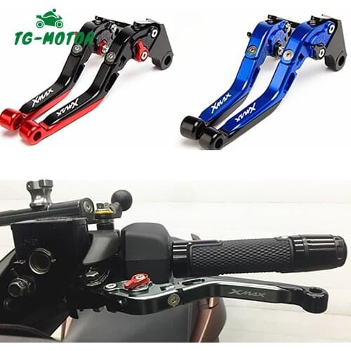 TG-Motor For YAMAHA XMAX 250 XMAX300 XMAX 125 XMAX 400 X-MAX 250 300 400 2018-2021 accessories folding extendable brake levers