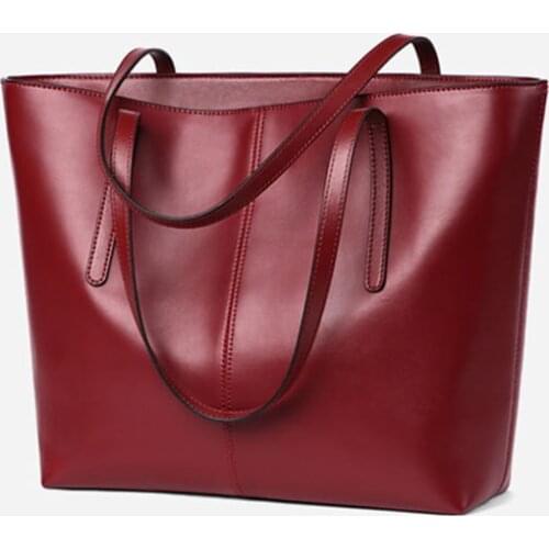 Genuine leather Handbags 2021 New Trendy all-match tote bag famous brand fashion large-capacity shoulder bag luxury handbag