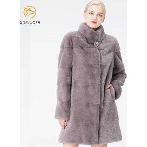 XINNUOER Fur Coats